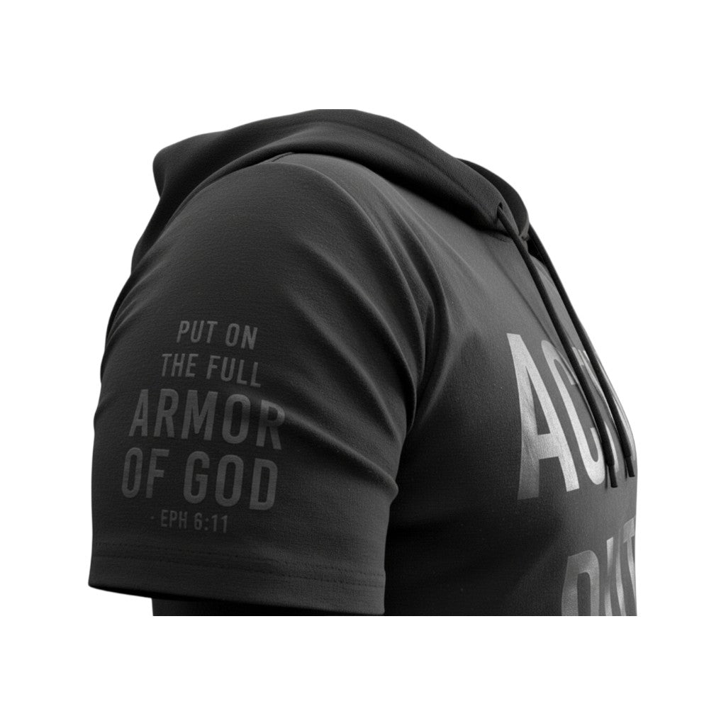 ACTIVE DUTY Short Sleeve Hoodie — Black Ops Edition (Unisex)