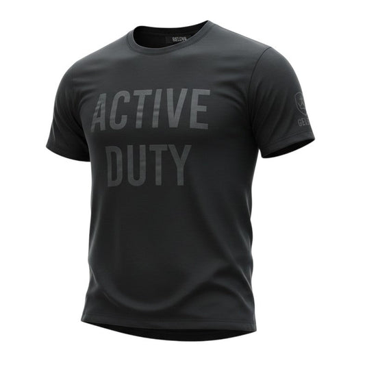 ACTIVE DUTY Tee — Black Ops Edition (Unisex)